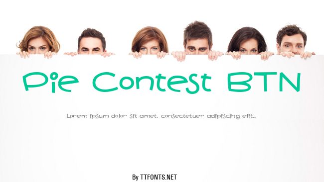 Pie Contest BTN example